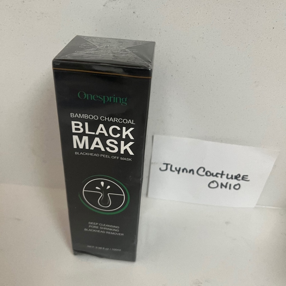 New Black Mask bamboo charcoal peel Mask, pore shrink, blackhead remover